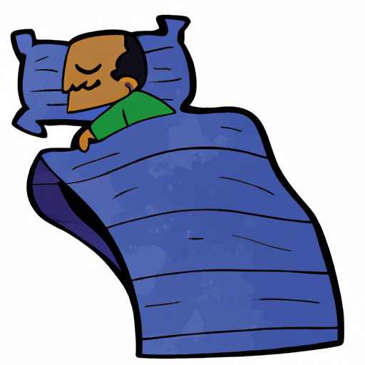 sleeping person or cartoon